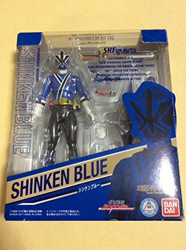 S.H. Figuarts : Shinken Blue Samurai Sentai Shinkenger ABS, PVC 140 mm NEW_1