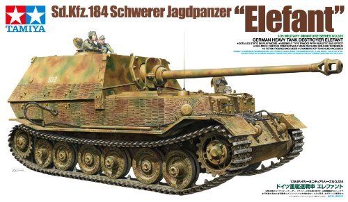 TAMIYA 1/35 Sd.kfz.184 Schwerer Jagdpanzer Elefant Model Kit NEW from Japan_2