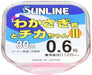 SUNLINE Nylon Line Wakasagi-kun & Chika-Chan II 30m #0.6 Ice Fishing Line NEW_1
