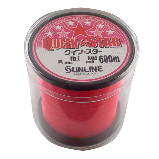 Sunline Queen Star Nylon 600M #12 Pink Fishing Line