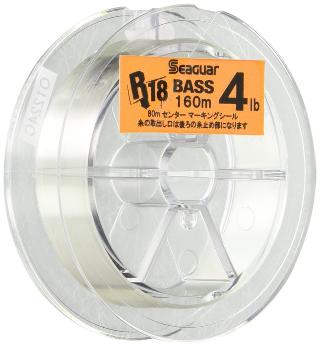 KUREHA Seaguar R18 Bass 240m 3lb #0.8 Fishing Line Fluorocarbon ‎R18B243 Bass_1