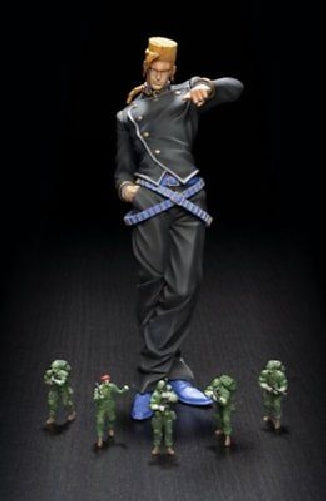 Statue Legend JoJo`s Bizarre Adventure Part 4 Nijimura Keicho &amp; Bad Company_5