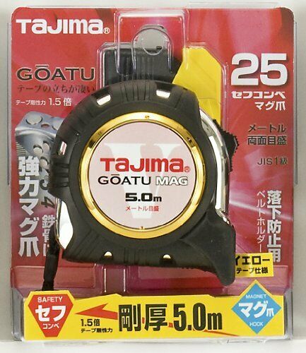 Tajima Design Measuring Tape 5m Shock Absorber GOATU MAG GASFGLM2550 NEW_2