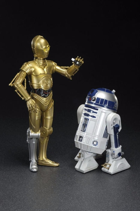 KOTOBUKIYA ARTFX+ STAR WARS R2-D2 & C-3PO 1/10 PVC Figure Model Kit from Japan_8