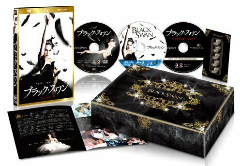 Natalie Portman Black Swan Deluxe 3 DVD LIMITED BOX 5000 Rare from Japan NEW_1