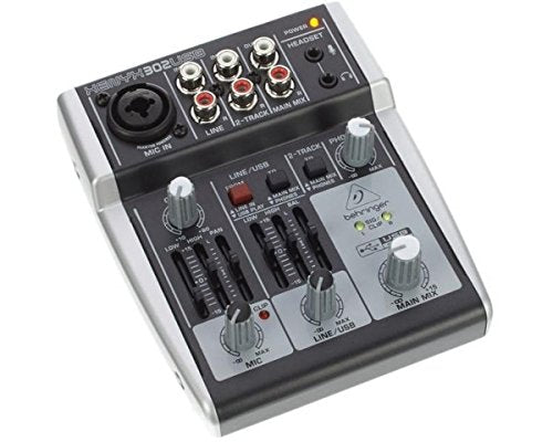 BEHRINGER XENYX 302USB 5-Input mixer USB/Audio Interface NEW from Japan_1