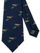 COLORATA dinosaur pattern tie Tyrannosaurus and Triceratops Navy NEW from Japan_2