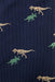 COLORATA dinosaur pattern tie Tyrannosaurus and Triceratops Navy NEW from Japan_4