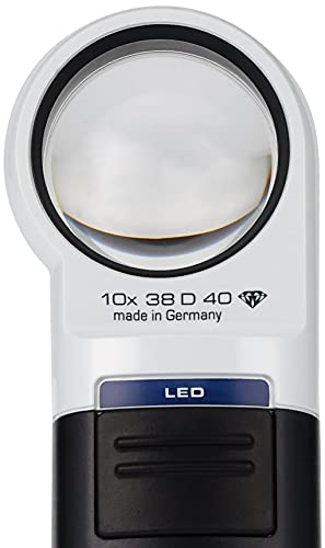 ESCHENBACH hand-held LED Loupe 10X magnifying glass Mobirakkusu 1511-10 NEW_4