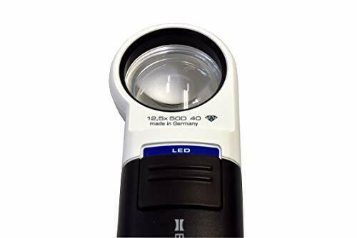 ESCHENBACH hand loupe Mobirakkusu LED magnification 12.5 times LED lit 1511-12_3