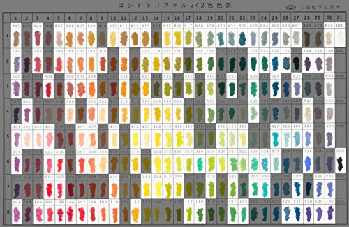 Gondola Soft Pastels 150 Colors Set Handmade Crown Corporation Middle size NEW_2