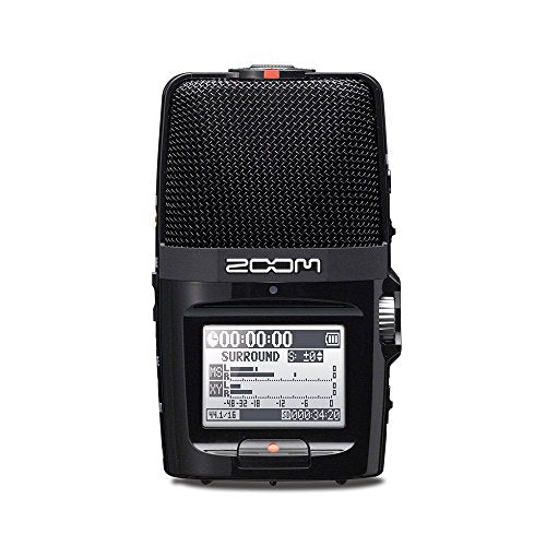ZOOM H2n Handy Portable Recorder Digital Audio Linear PCM Skype compatible NEW_1
