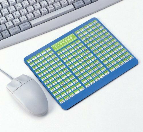 Mouse Pad with Roman Change Table (Educational) NEW from Japan_2