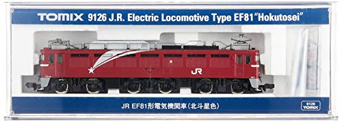 Tomix N Scale J.R. Electric Locomotive Type EF81 'Hokutosei Color' NEW_2