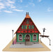 Sankei Studio Ghibli Howl's Moving Castle Hat Shop 1/150 Paper Craft Kit MK07-03_3