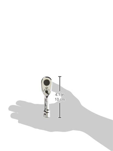 Koken Z-EAL 3/8 (9.5mm) SQ. Ratchet handle (short) 100mm 3725ZS NEW from Japan_3