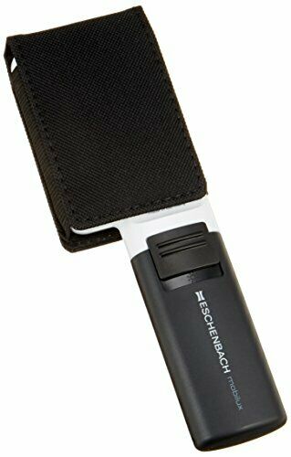 ESCHENBACH Hand-held 4X Magnifying Glass mobilux LED NEW from Japan_3