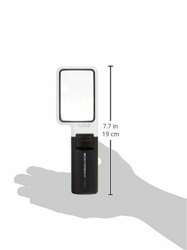 ESCHENBACH Hand-held 4X Magnifying Glass mobilux LED NEW from Japan_4