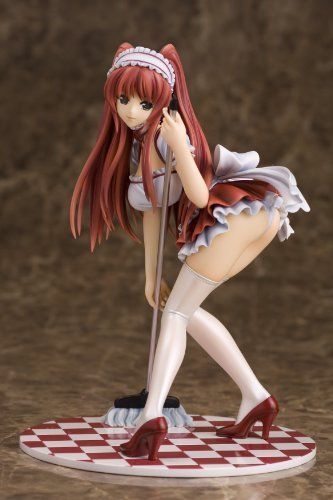 SkyTube ToHeart 2 Kousaka Tamaki Maid Girl Red ver. 1/7 Scale Figure from Japan_2