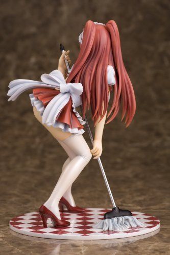 SkyTube ToHeart 2 Kousaka Tamaki Maid Girl Red ver. 1/7 Scale Figure from Japan_3