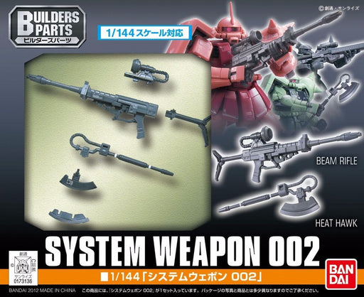 BANDAI Builders Parts 1/144 SYSTEM WEAPON 002 Plastic Model Kit NEW from Japan_2