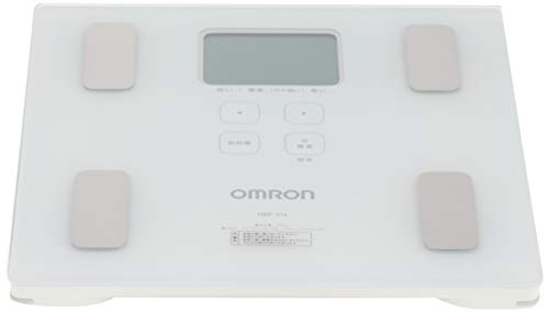 Omron Weight Scale Body Composition Meter Body Scan White HBF-214-W NEW_2