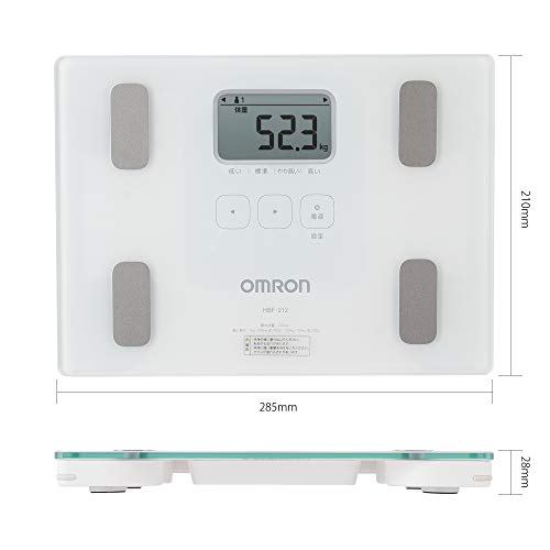 Omron KARADA Scan Body Composition & Scale HBF-212 White NEW from Japan_4