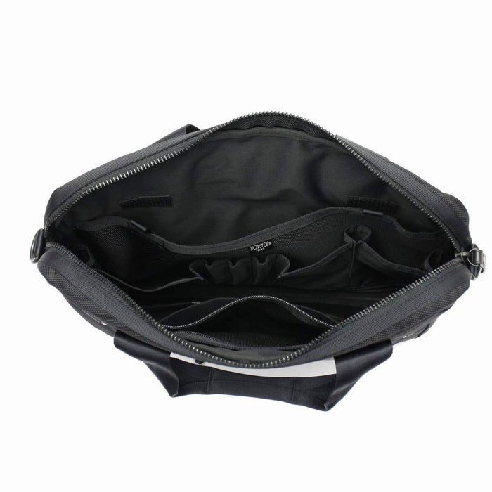 Yoshida Bag PORTER HEAT 2WAY BRIEFCASE Black 703-07882 Made in JAPAN Nylon NEW_6