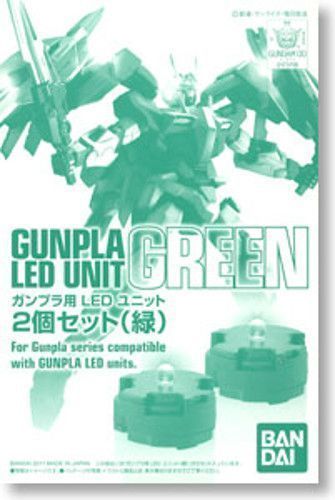 BANDAI GUNPLA LED UNIT GREEN 2 Pcs Set Model Kit NEW from Japan_1