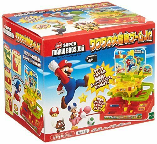 epoch New Super Mario Bros. Wii exciting adventure game Jr. from Japan_1