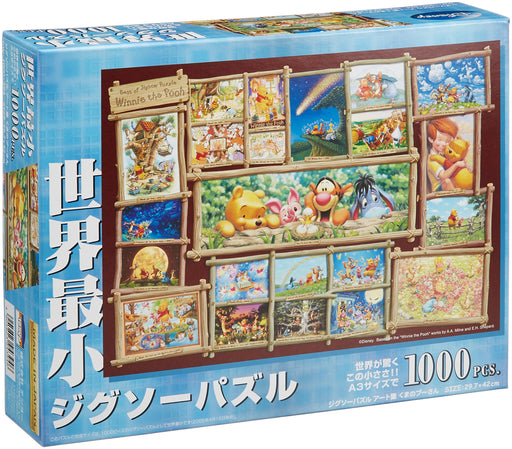 Tenyo Jigsaw Puzzle DW-1000-394 Disney Winnie-the-Pooh Art 1000 Pieces 29.7x42cm_1