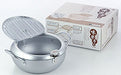 Tempura Pot with thermometer & Lid 24cm Ajirakutei II Made in Japan SJ1025 NEW_2