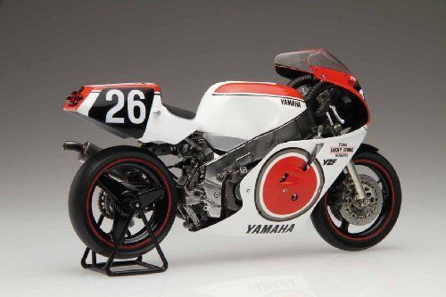 Fujimi 1/12 BIKE Yamaha YZF750 '87 Team Lucky Strike Roberts Model Kit NEW_2