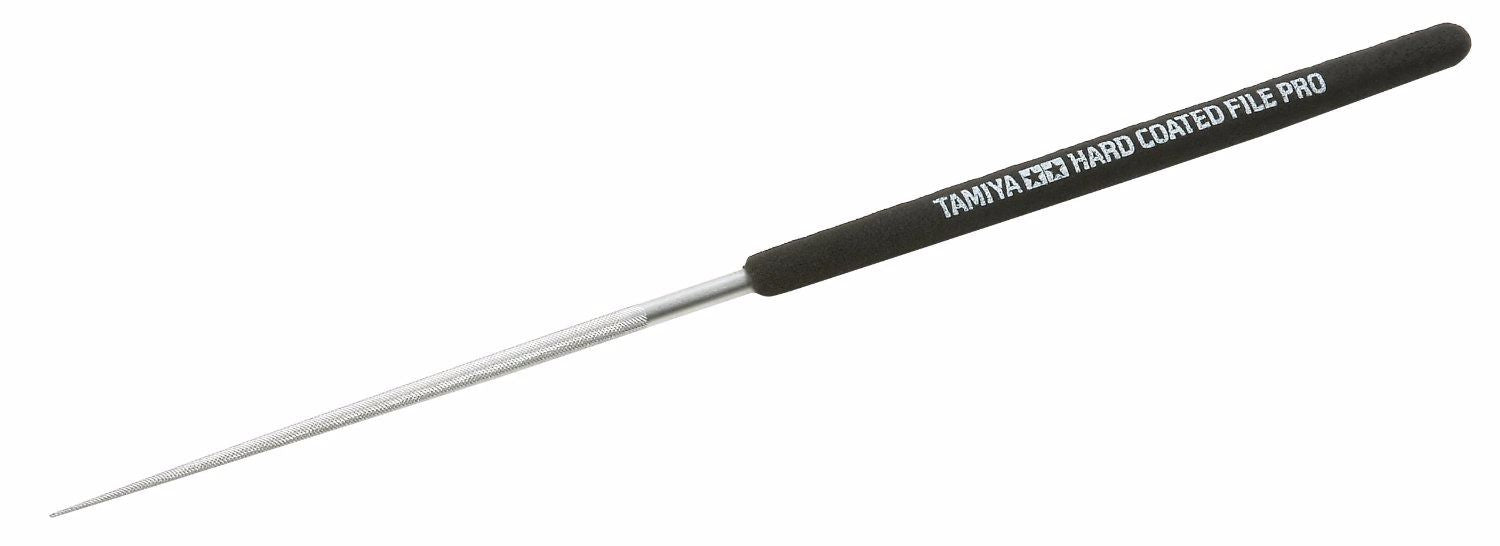 TAMIYA Craft Tools No 107 HARD COATED FILE PRO ROUND 3mm Diameter 74107 NEW F/S_1