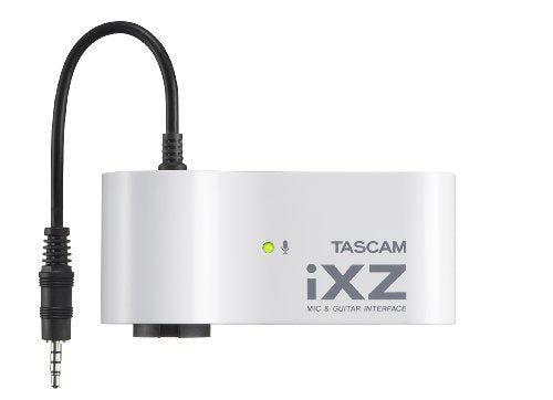 TASCAM IXZ MIC Instrument GUITAR INTERFACE for iPad/iPhone/iPod touch NEW_5