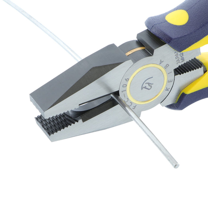 Maruto Hasegawa Keiba High Grade Side Metal Cutting Pliers 150mm FCC-106 NEW_4