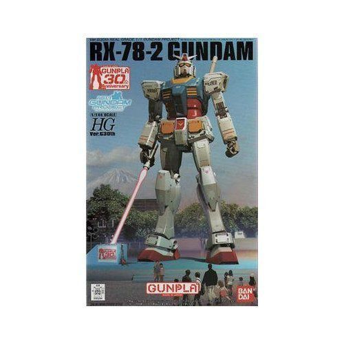 BANDAI HG 1/144 RX-78-2 GUNDAM Ver G30th REAL GRADE GUNDAM PROJECT Model  Kit NEW