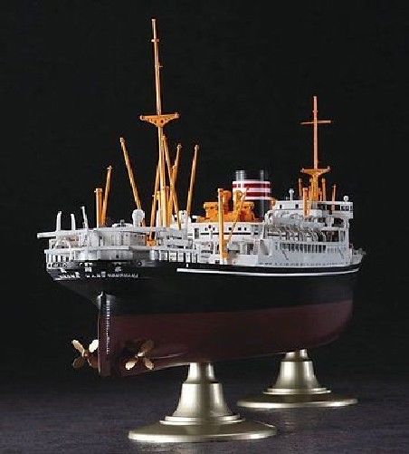 Hasegawa 1/350 N.Y.K.Line Hikawamaru Model Kit NEW from Japan_3