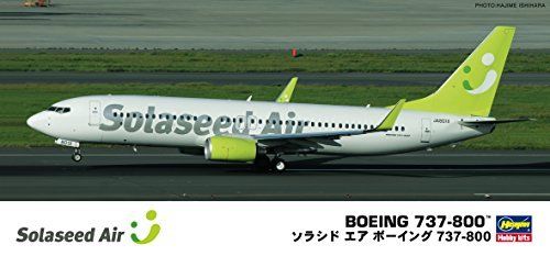 Hasegawa 1/200 Solaseed Air BOEING 737-800 Model Kit NEW from Japan_2