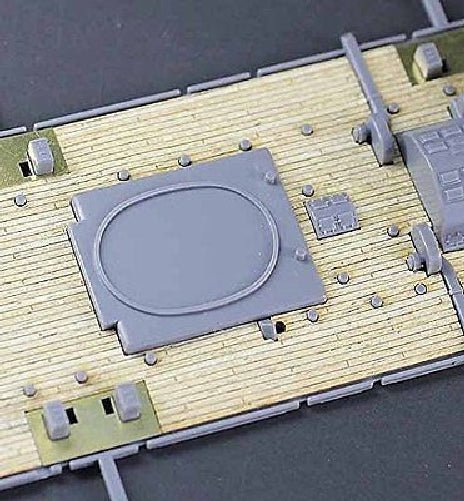 Hasegawa 1/350 Wooden Deck for Hikawamaru Detail Up Parts NEW from Japan_5