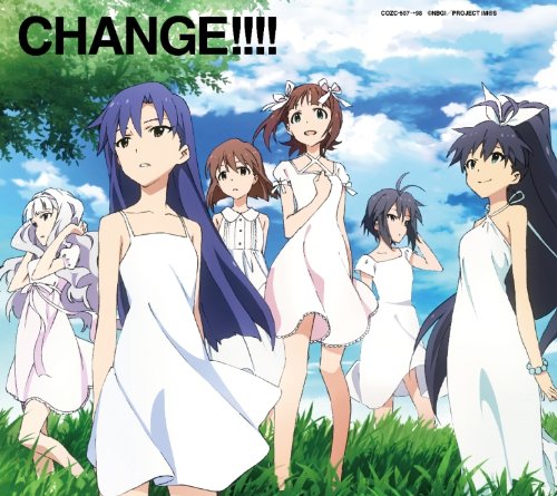 [CD+DVD] CHANGE!!!! First Press Limited Edition COZC-597 TV Anime IDLMaSTER OP_1