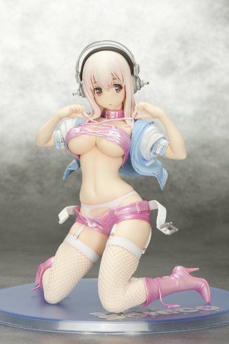 Orchid Seed Super Sonico Bondage Ver. Candy Pink 1/7 Scale Figure from Japan_3