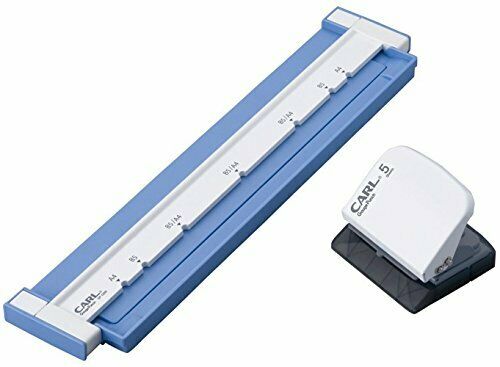 carl stationery Punch stapler Gauge 26-Hole or 30-Hole GP-130N-B NEW from Japan_1