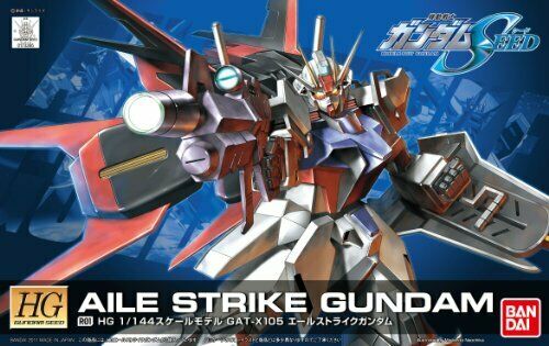 BANDAI HG 1/144 R01 Aile Strike Gundam Gundam Plastic Model Kit NEW from Japan_3