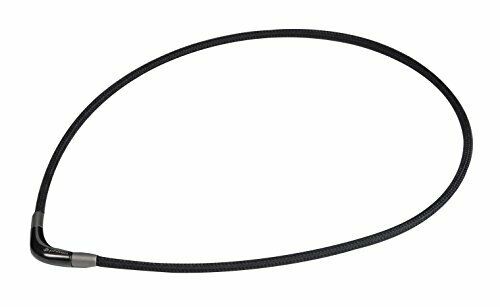 Phiten necklace RAKUWA neck X100 50cm Black NEW from Japan_1