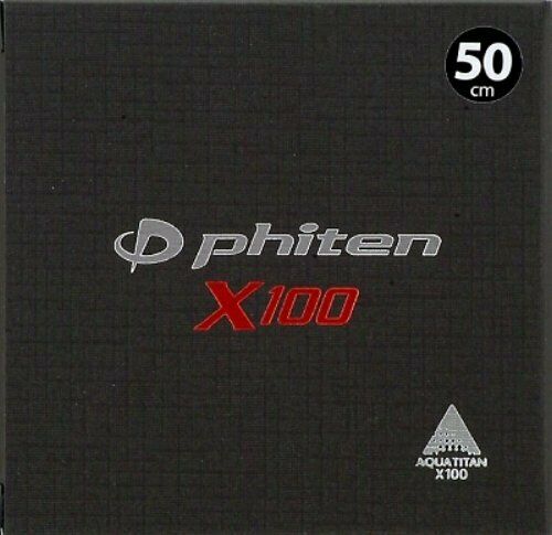 Phiten necklace RAKUWA neck X100 50cm Black NEW from Japan_4