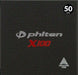 Phiten necklace RAKUWA neck X100 50cm Black NEW from Japan_4