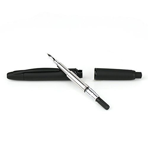 PILOT Fountain Pen FC-18SR-BM-M Capless Matte black Medium from Japan_4