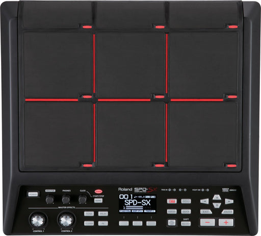 Roland sampling pad SPD-SX Multicolor Black MIDI Controller USB LED Indicator_1