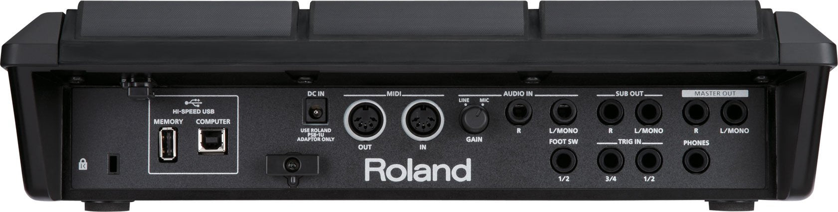 Roland sampling pad SPD-SX Multicolor Black MIDI Controller USB LED Indicator_3